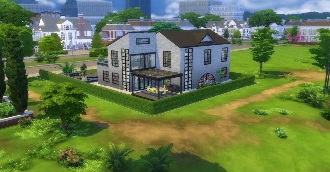 Sims 4 Grande Maison by ticakipica at L’UniverSims