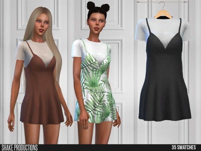 Sims 4 575 Dress by ShakeProductions at TSR