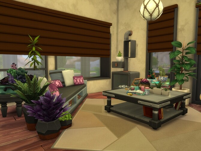 Sims 4 Amelie Loft by Ineliz at TSR