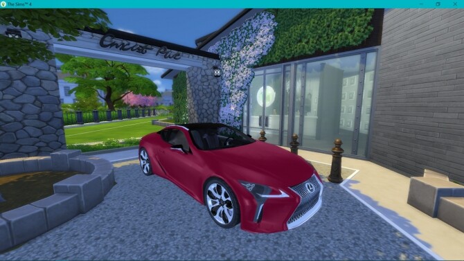 Sims 4 Lexus LC500 at LorySims