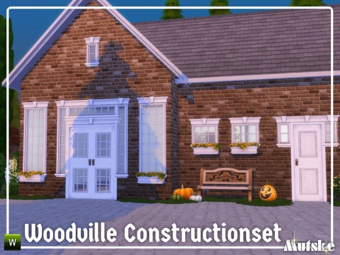 Sims 4 Woodville Construction set Part 5 by mutske at TSR