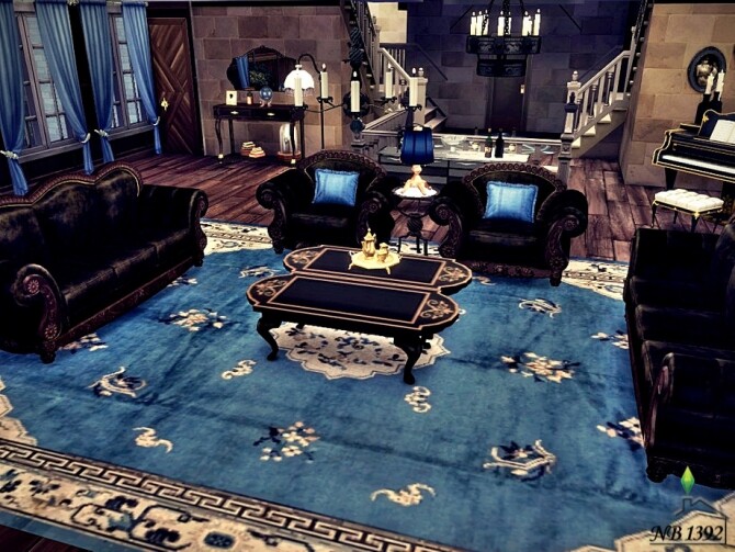Sims 4 Malfoys Manor by nobody1392 at TSR