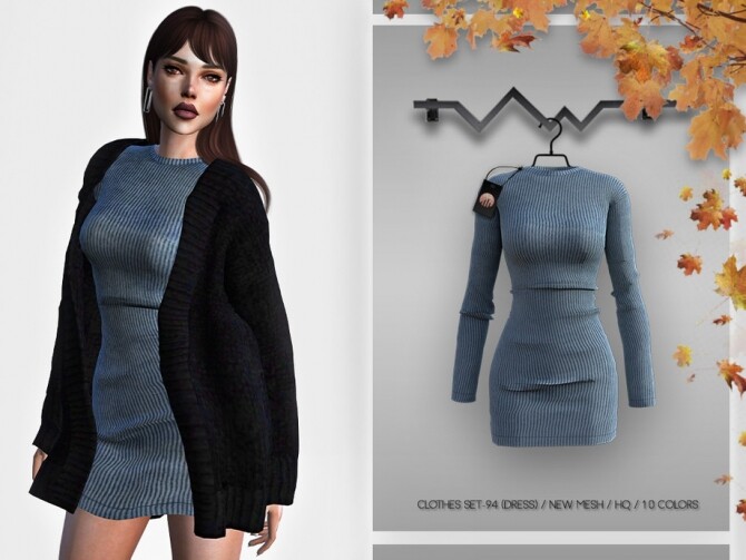Sims 4 Clothes SET 94 DRESS BD354 by busra tr at TSR