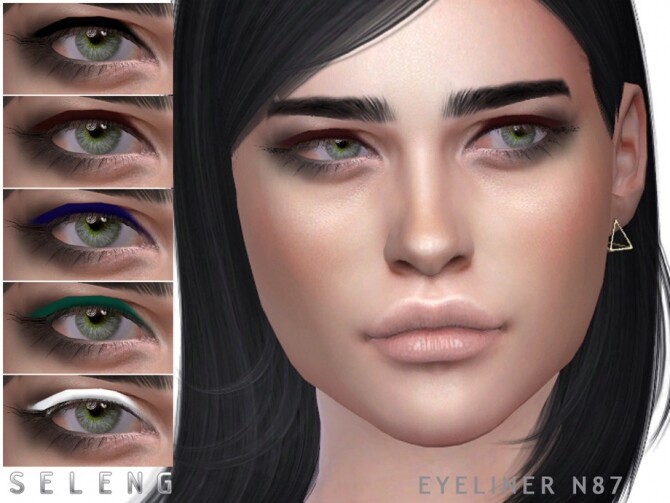 Sims 4 Eyeliner N87 by Seleng at TSR