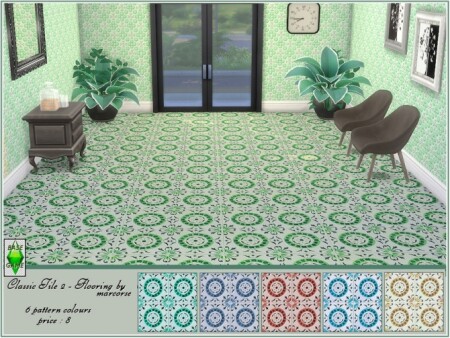 Classic Tile 2 Flooring by marcorse at TSR