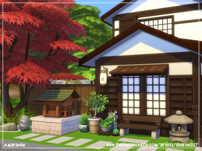 Sims 4 Amarante house by sharon337 at TSR