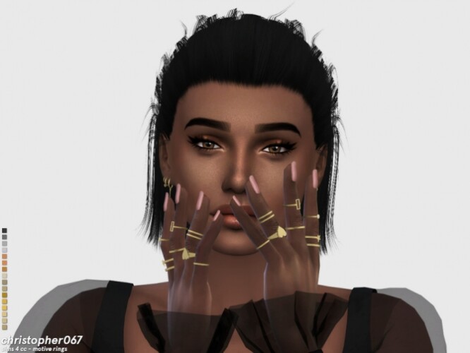 Motive Rings by Christopher067 at TSR » Sims 4 Updates