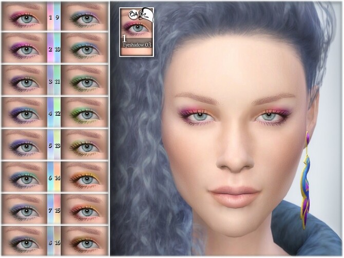 Sims 4 Eyeshadow 03 by BAkalia at TSR