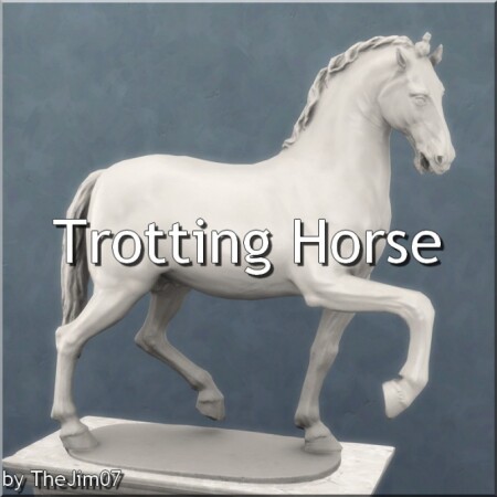Trotting Horse by TheJim07 at Mod The Sims