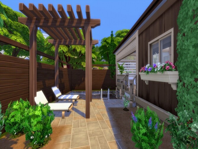Sims 4 Wakabmori Single house by LJaneP6 at TSR