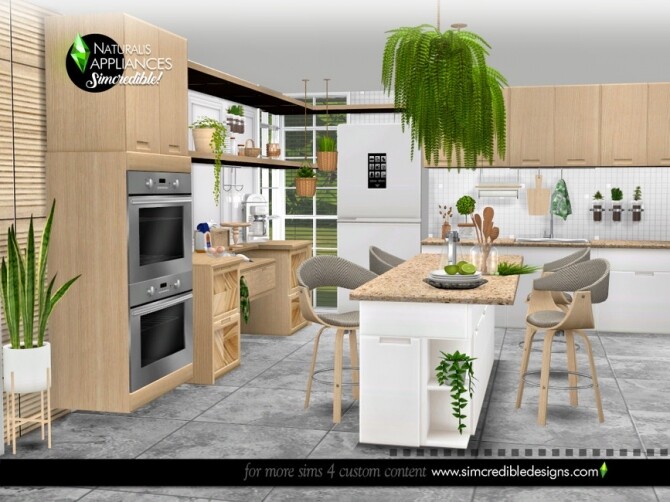 Sims 4 Naturalis Appliances by SIMcredible! at    select a Sites   