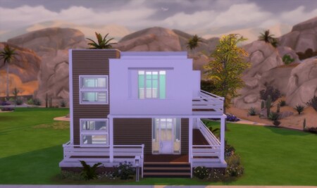 Modern House for 3 by RubyGamer at Mod The Sims