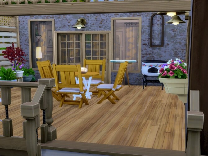 Sims 4 Wakabmori Single house by LJaneP6 at TSR