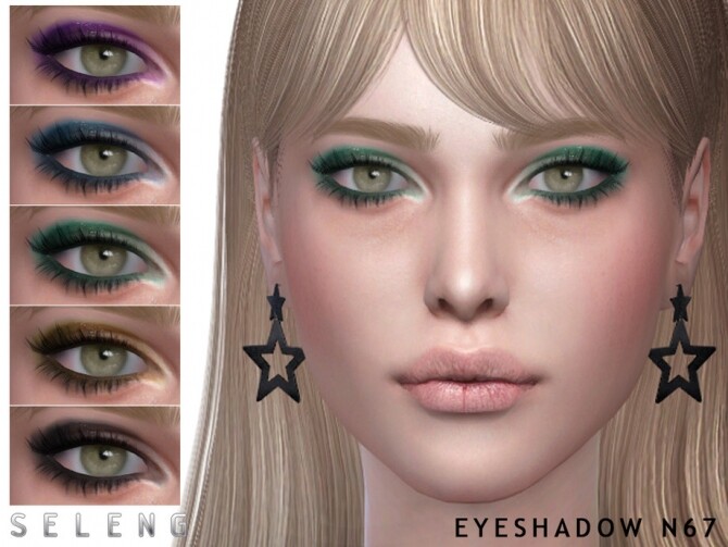 Sims 4 Eyeshadow N67 by Seleng at TSR
