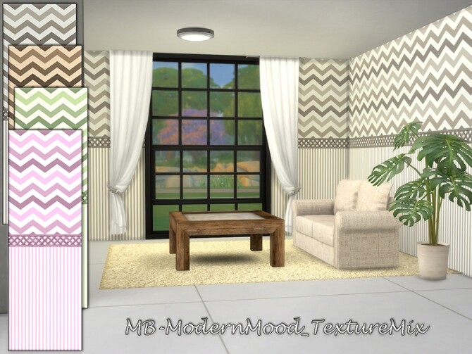 Sims 4 MB Modern Mood Texture Mix by matomibotaki at TSR