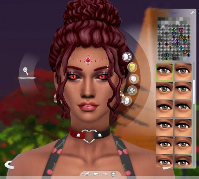 Sims 4 Glowing Cat Eyes, White or Black Sclera by Serpentia at Mod The Sims