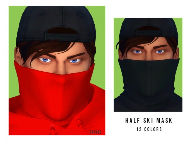 Sims 4 Half Ski Mask by OranosTR at TSR