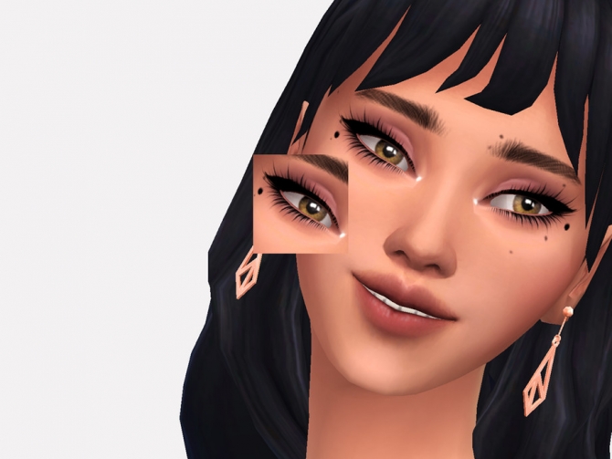 Cornflower Eyeliner by Sagittariah at TSR » Sims 4 Updates