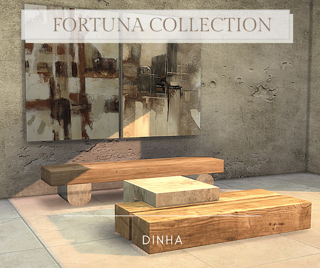 Sims 4 Fortuna Paintings Collection at Dinha Gamer