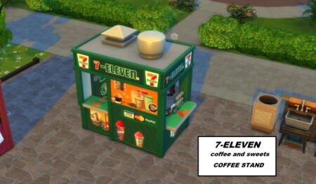 7 ELEVEN coffee and sweets to go by ArLi1211 at Mod The Sims
