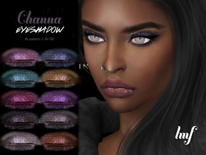 Sims 4 IMF Channa Eyeshadow N.172 by IzzieMcFire at TSR