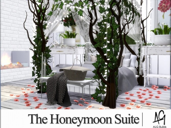 Sims 4 The Honeymoon Suite by ALGbuilds at TSR