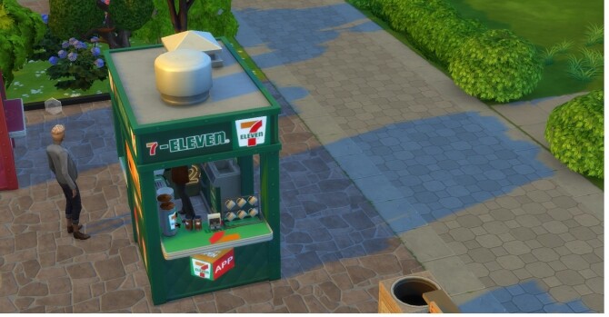 Sims 4 7 ELEVEN coffee and sweets to go by ArLi1211 at Mod The Sims