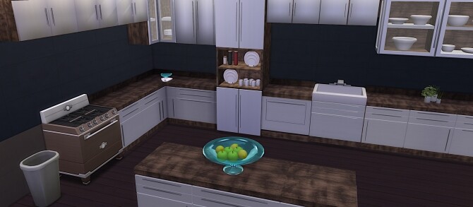 Sims 4 Mono Kitchen at LIZZY SIMS