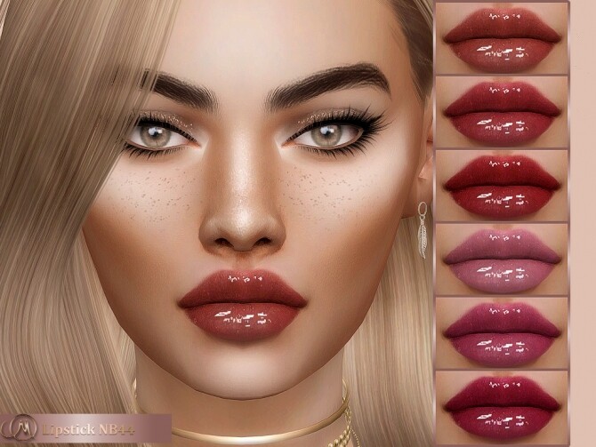 Sims 4 Lipstick NB44 at MSQ Sims