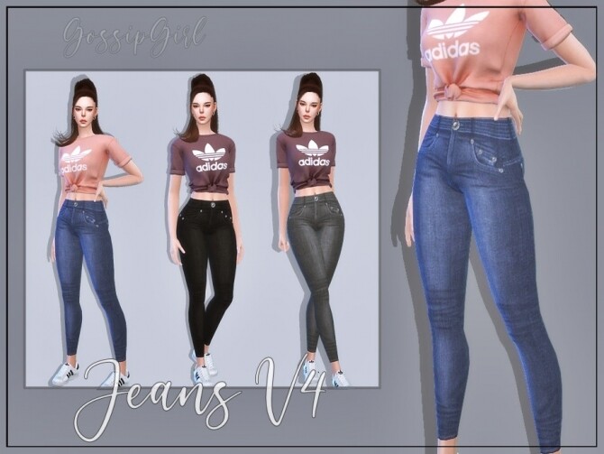 Sims 4 Jeans V4 by GossipGirl S4 at TSR