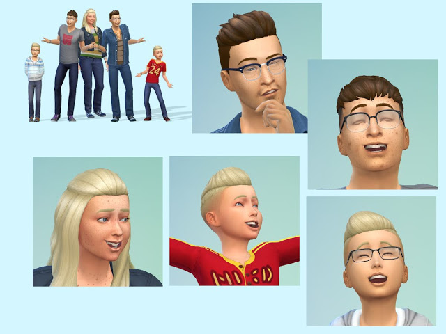 Sims 4 The Ervik Family at KyriaT’s Sims 4 World
