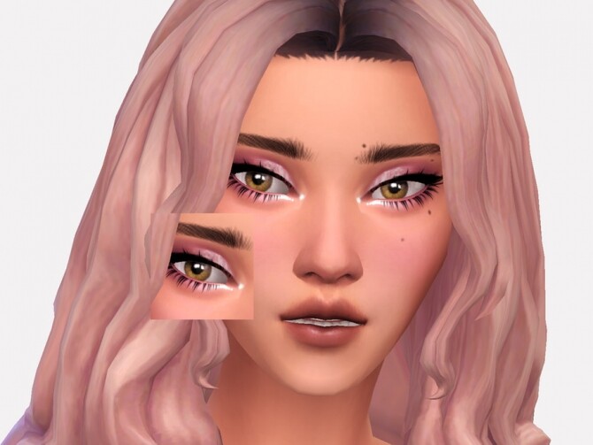 Sims 4 Rosie Eyeshadow by Sagittariah at TSR