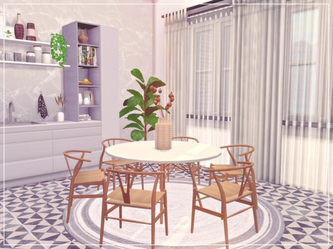 Sims 4 Parisien Kitchen Room by Summerr Plays at TSR