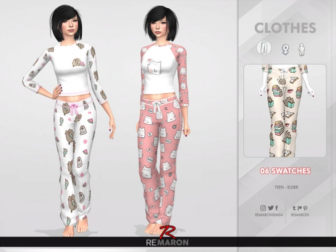 Sims 4 pajamas downloads » Page 2 of 7 » Sims 4 Updates