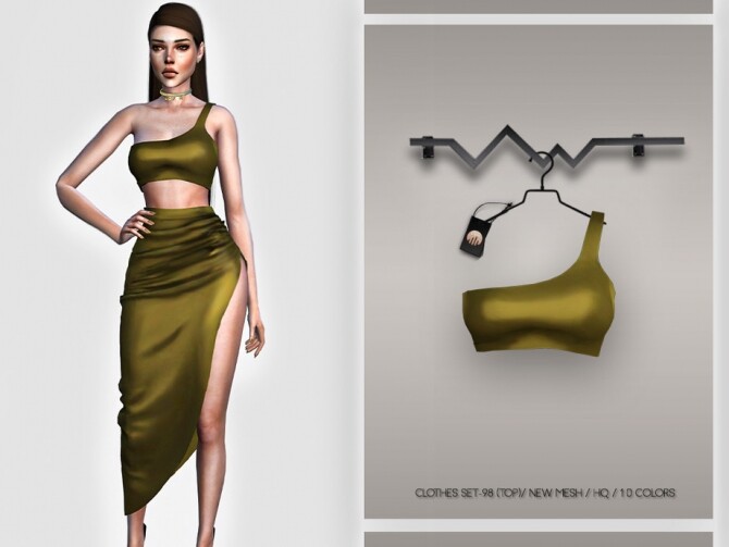Sims 4 Clothes Set 98 Top by busra tr at TSR