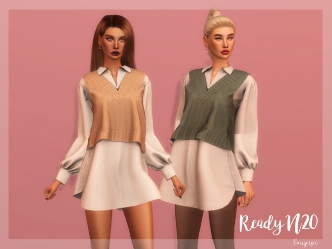 Sims 4 Outfit   DR370 by laupipi at TSR