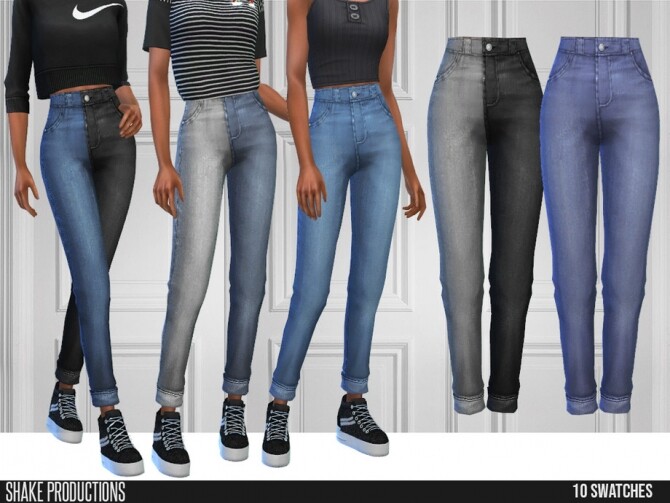 Sims 4 572   Jeans by ShakeProductions at TSR