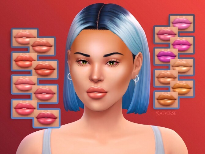 Sims 4 Emelia Lipstick at Katverse