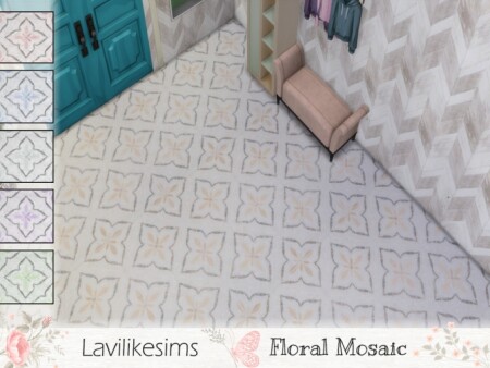 Floral Mosaic by lavilikesims at TSR