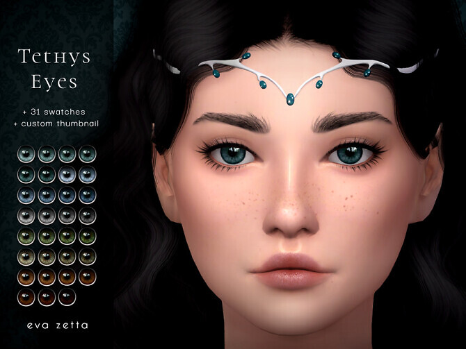 Sims 4 Tethys Eyes by Eva Zetta at TSR