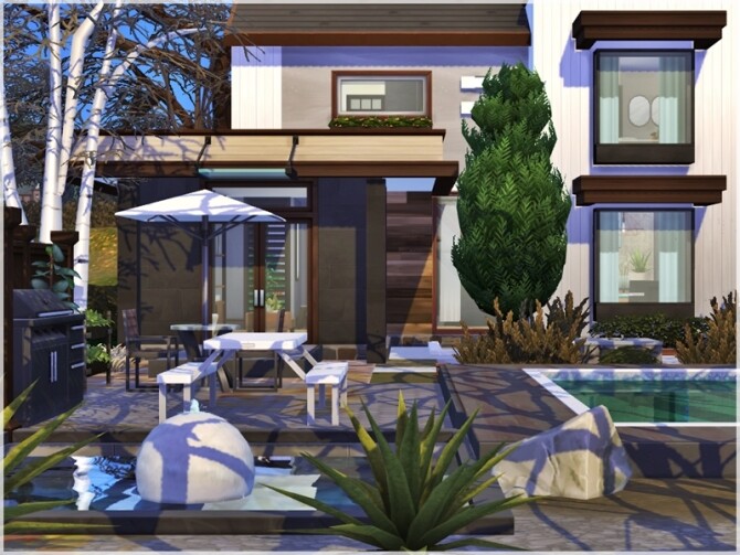 Sims 4 Celine home by Ray Sims at TSR