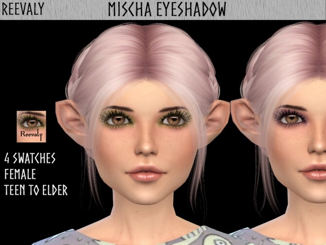 Sims 4 Mischa Eyeshadow by Reevaly at TSR