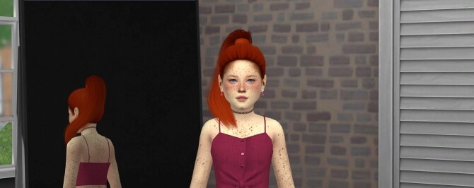 Sims 4 THYNA HAIR + KIDS AND TODDLER VERSION at REDHEADSIMS