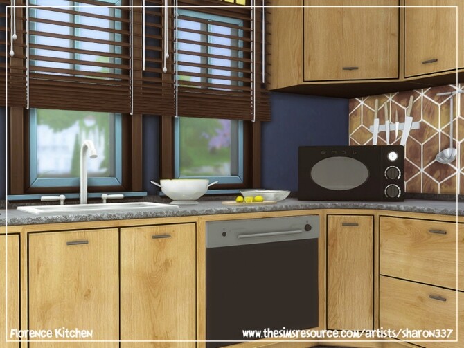 Sims 4 Florence Kitchen by sharon337 at TSR