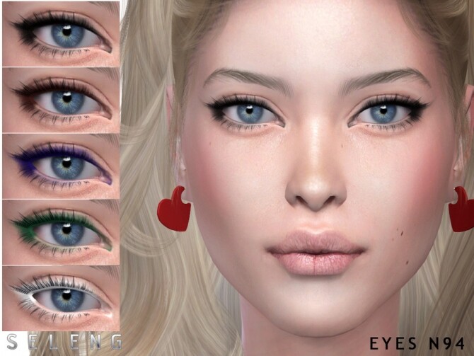 Sims 4 Eyeliner N94 by Seleng at TSR