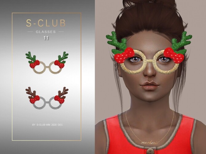 Sims 4 Glasses 202011 by S Club WM at TSR