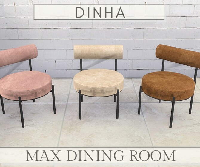 Sims 4 Max Dining Room at Dinha Gamer