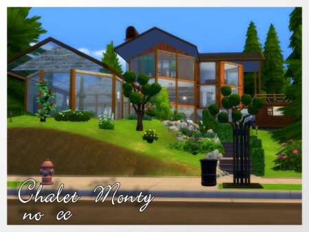 Chalet Monty by Oldbox at All 4 Sims