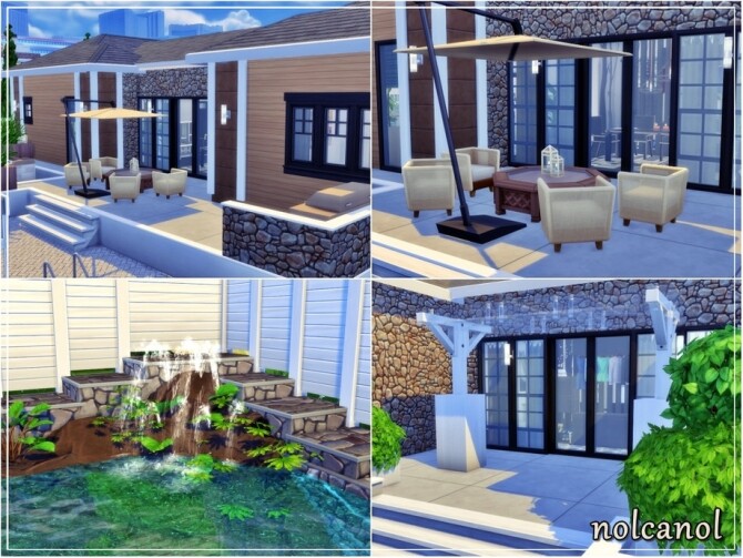 Sims 4 Freja Lynch House by nolcanol at TSR