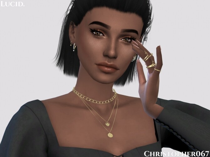 Sims 4 Lucid Necklace by Christopher067 at TSR